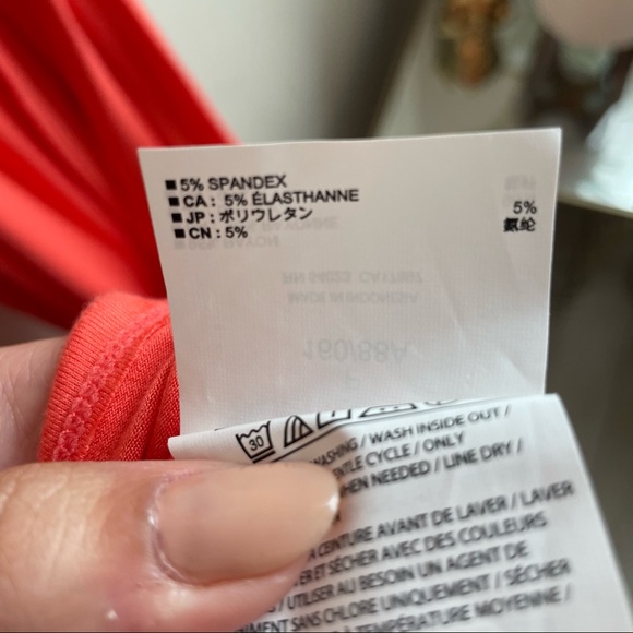 Old Navy / Coral Pink Jersey Maxi Dress - Picture 7 of 9